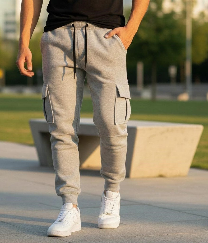 Cargo Pocket Trouser – Cotton Fleece