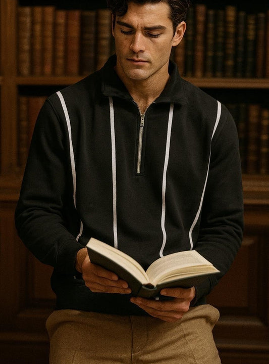 Zipper Style Sweatshirt – Fleece