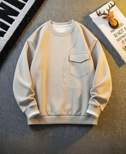 Pocket Style Sweatshirt – Cotton Fleece