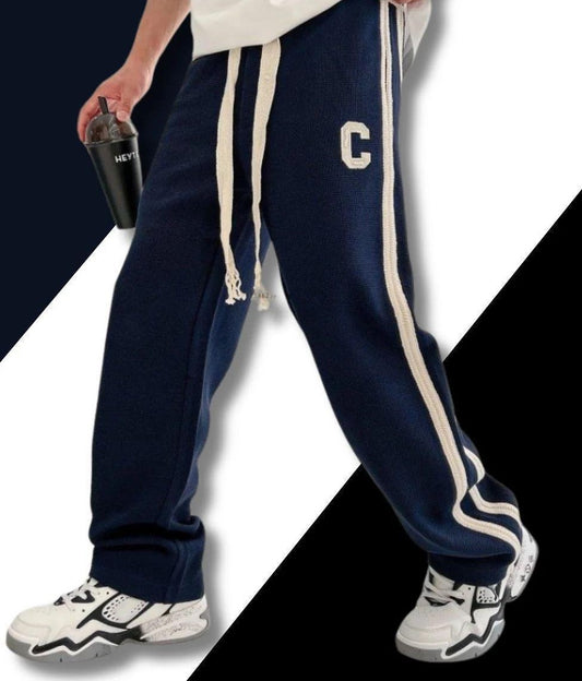 C Embroidery Trouser – Cotton Fleece