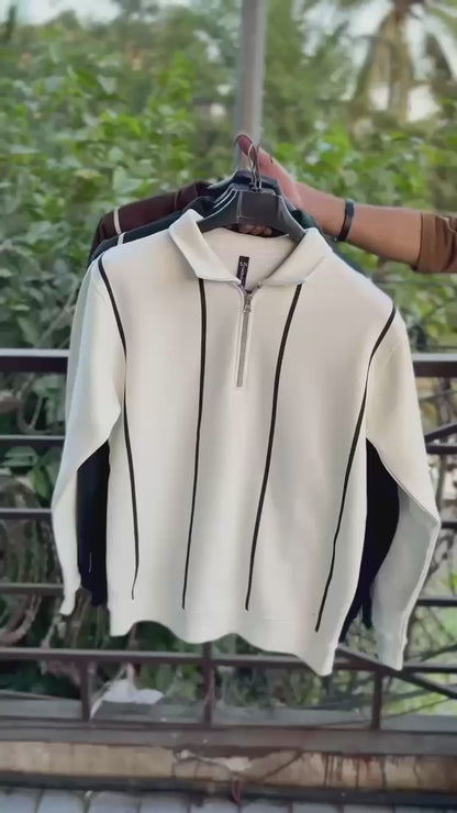 Zipper Style Sweatshirt – Fleece