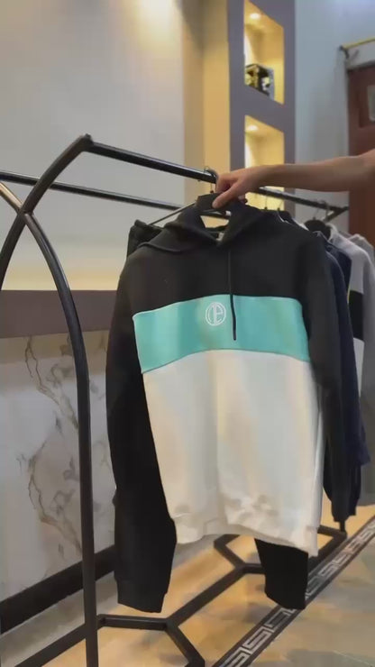 Contrast Panel Tracksuit – Fleece